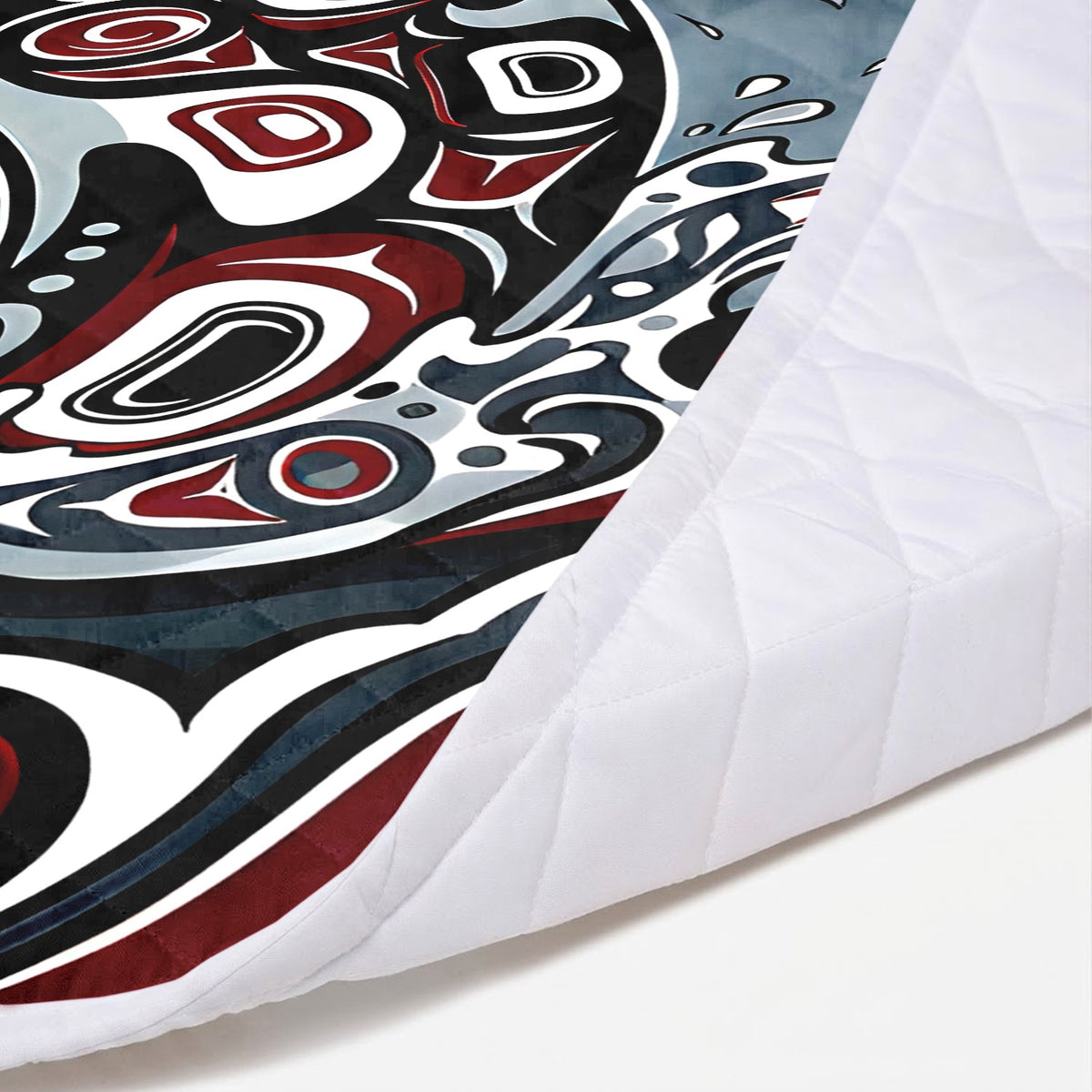 Crimson Orca Rising Personalized Premium Blanket