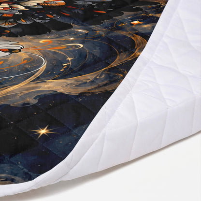Raven Ember Spirit Personalized Premium Blanket
