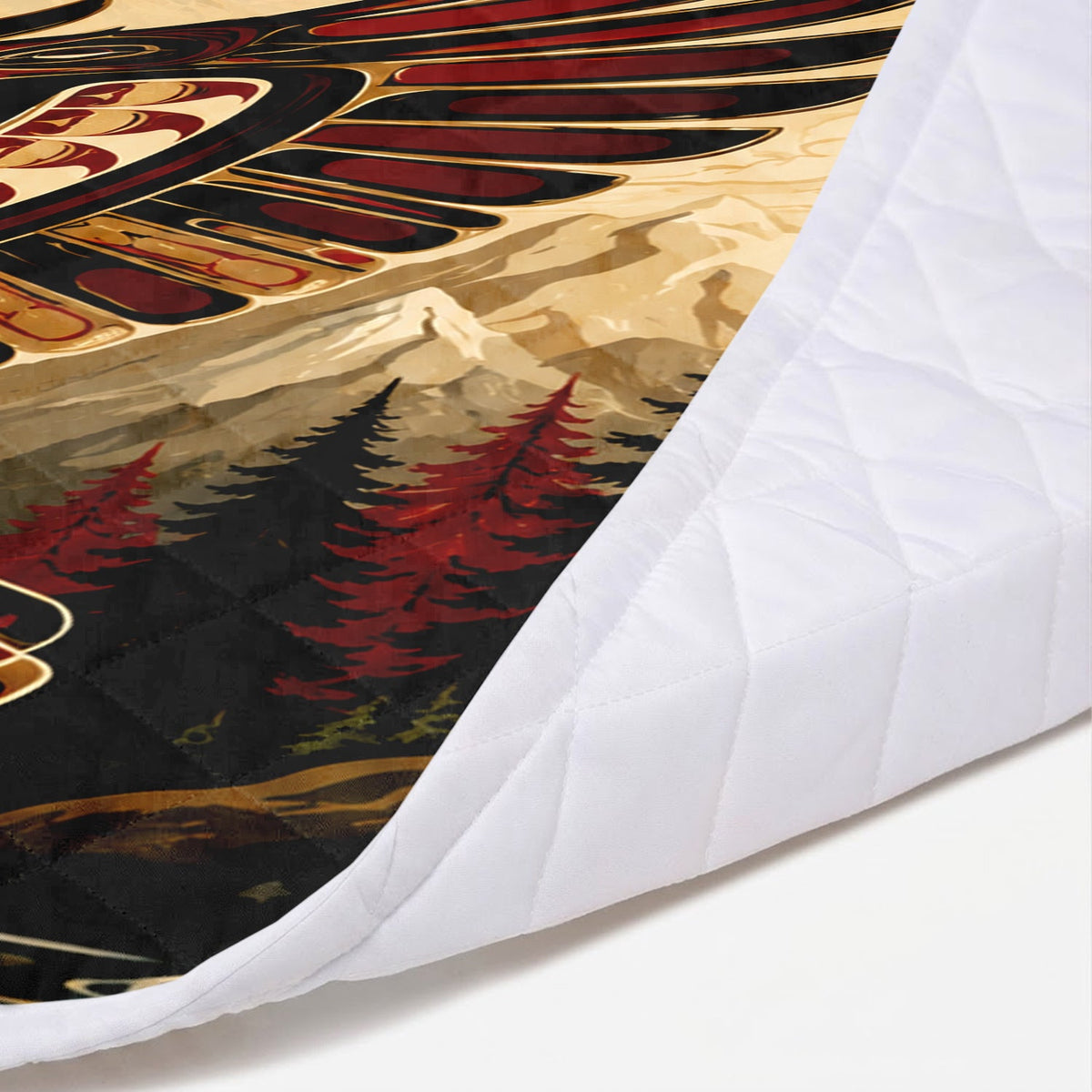 Twin Eagles of Dawn Personalized Premium Blanket