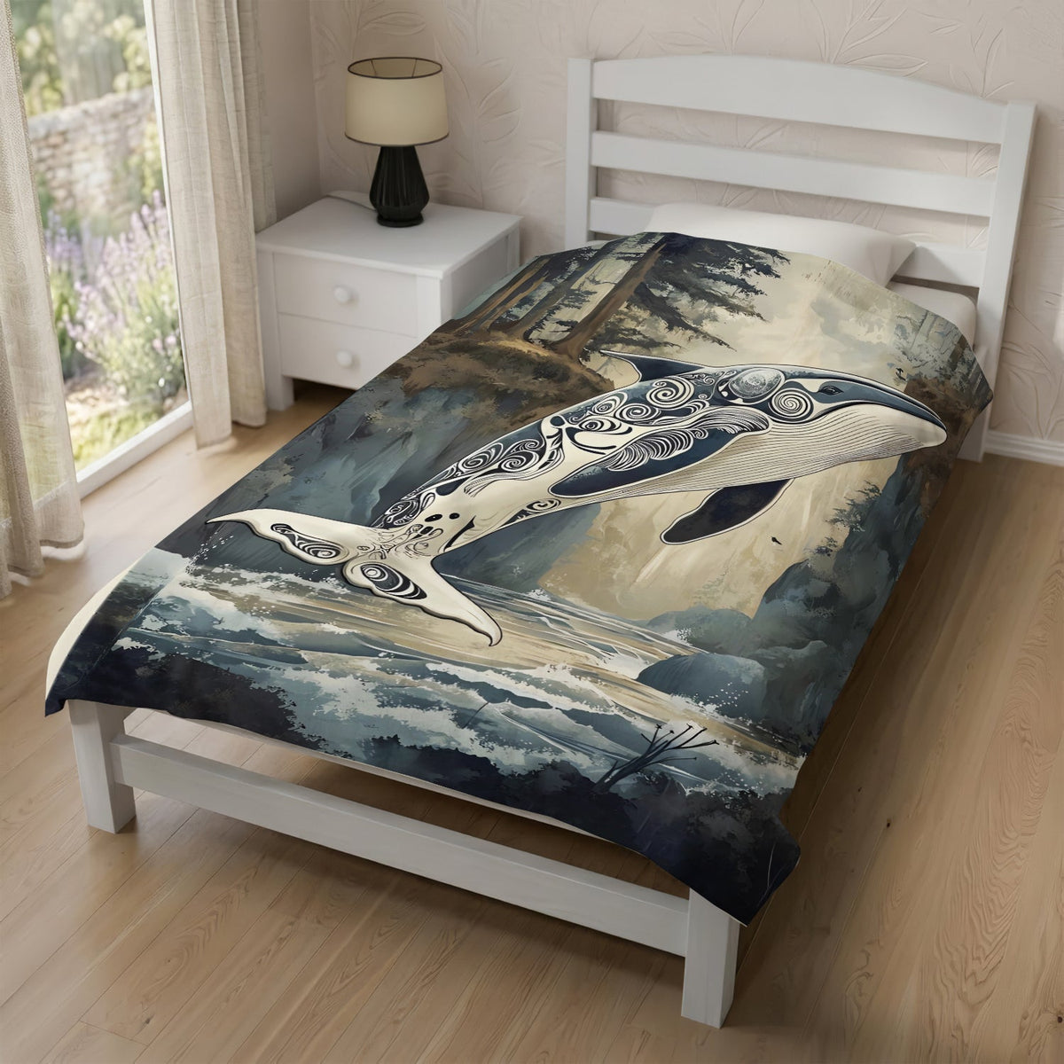 Orca Ocean Legacy Personalized Premium Blanket