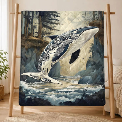 Orca Ocean Legacy Personalized Premium Blanket