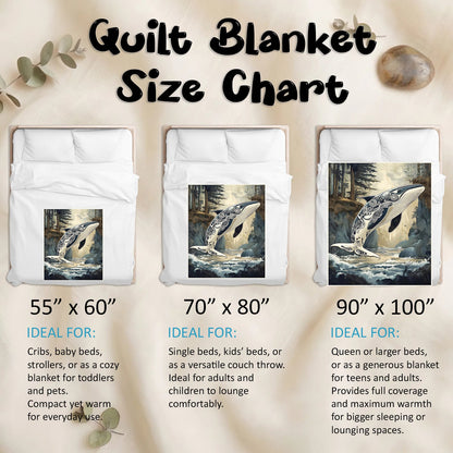 Orca Ocean Legacy Personalized Premium Blanket