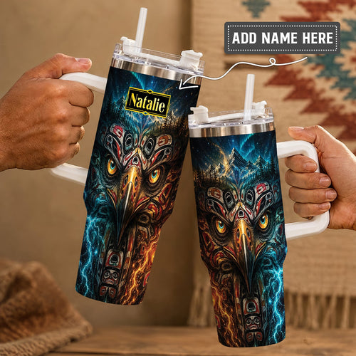 Eagle Thunder Spirit Personalized Tumbler