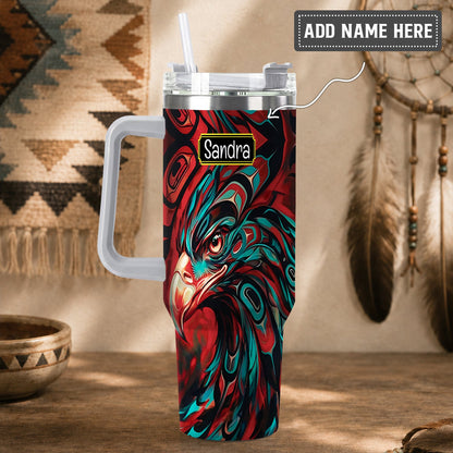 Eagle Storm Spirit Personalized Tumbler