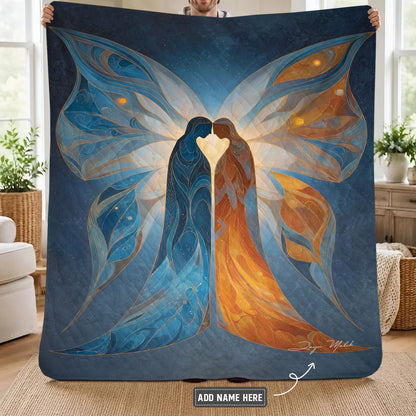 Sacred Feminine Light Personalized Premium Blanket
