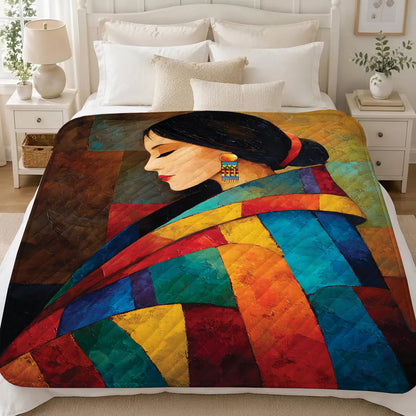 Heritage Woman Spirit Personalized Premium Blanket