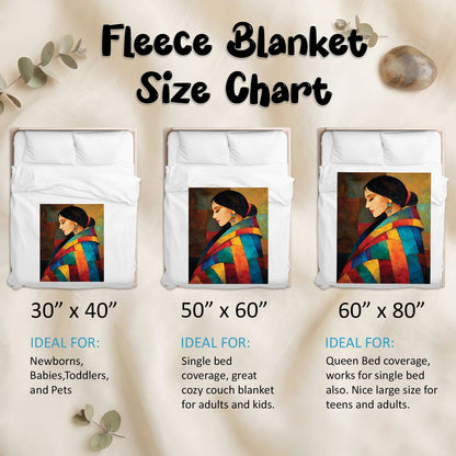 Heritage Woman Spirit Personalized Premium Blanket