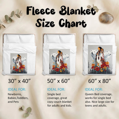 Mother Bear Spirit Personalized Premium Blanket