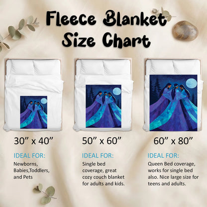 Sisters of the Moon Spirit Personalized Premium Blanket