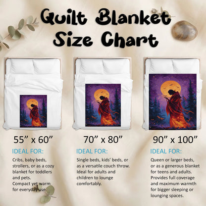 Sacred Dragonfly Woman Personalized Premium Blanket