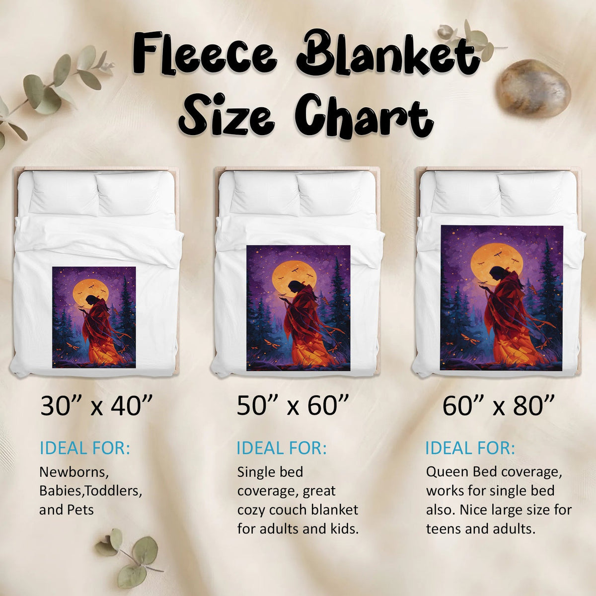 Sacred Dragonfly Woman Personalized Premium Blanket