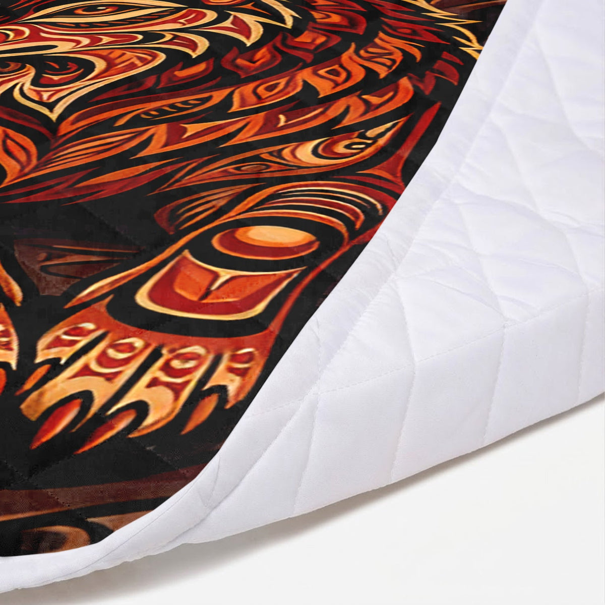 Moonlit Wolf Guardian Personalized Premium Blanket