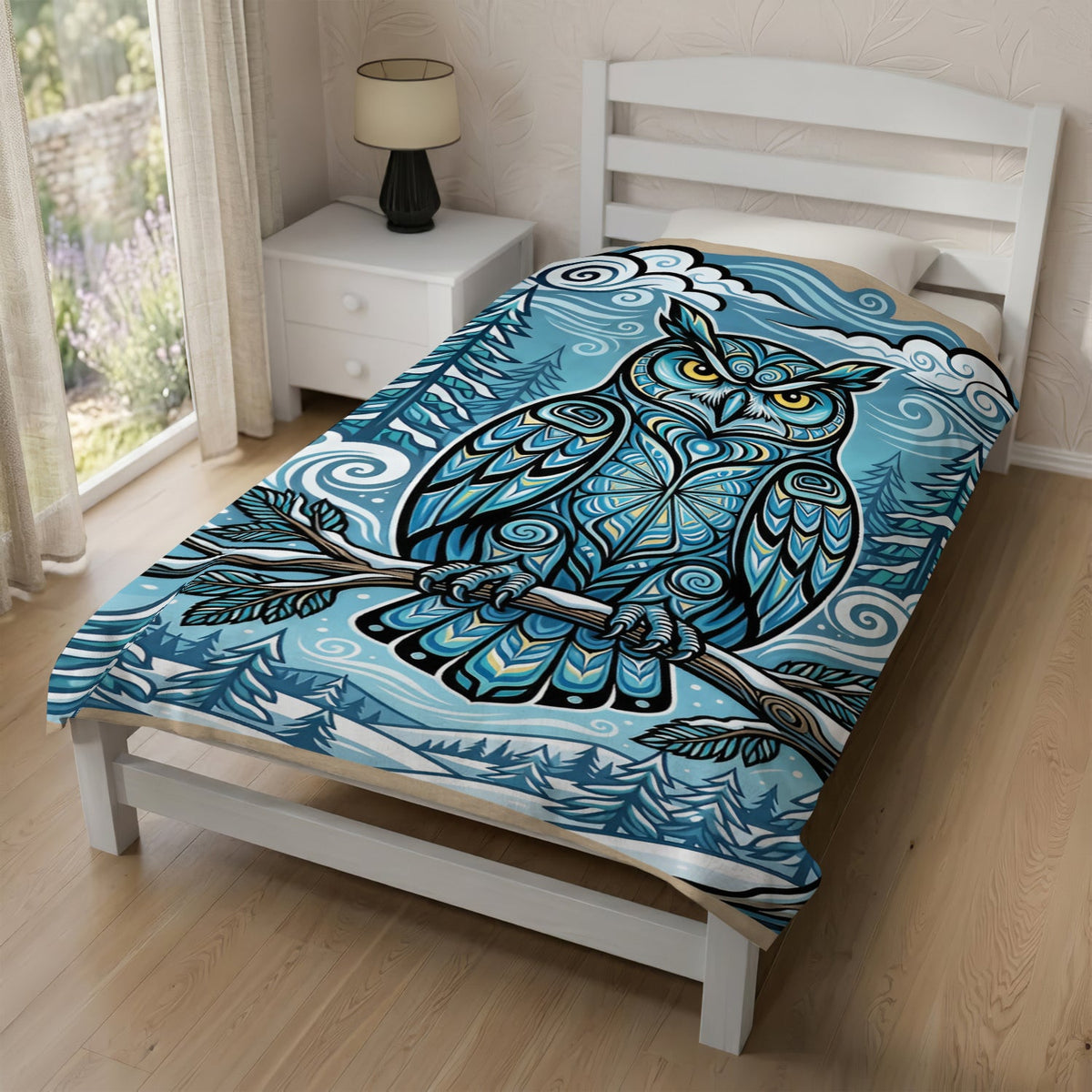 Owl Legacy Personalized Premium Blanket