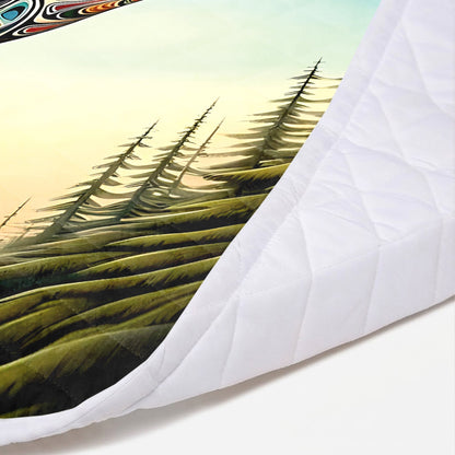 Hummingbird Totem Journey Personalized Premium Blanket