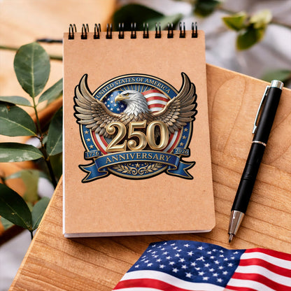 American Eagle 250th Anniversary Decal – 1776-2026 USA Commemoration Sticker for Car