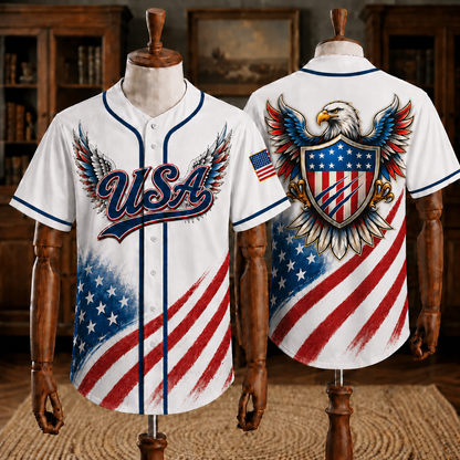 Patriotic Statue of Liberty 1776–2026 - USA 250th Anniversary Baseball Jersey Unisex Shirt