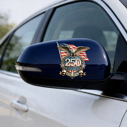 United States of America 250th Anniversary Decal – Eagle, Flag, 1776-2026 Sticker