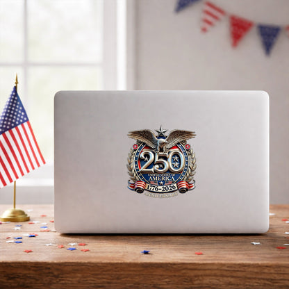 🔥 LIMITED TIME OFFER – 250th Anniversary Decal, United States Of America Eagle Patriotic