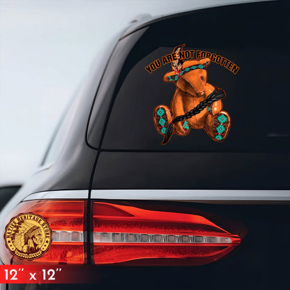 Safe in the Bear’s Embrace Decal