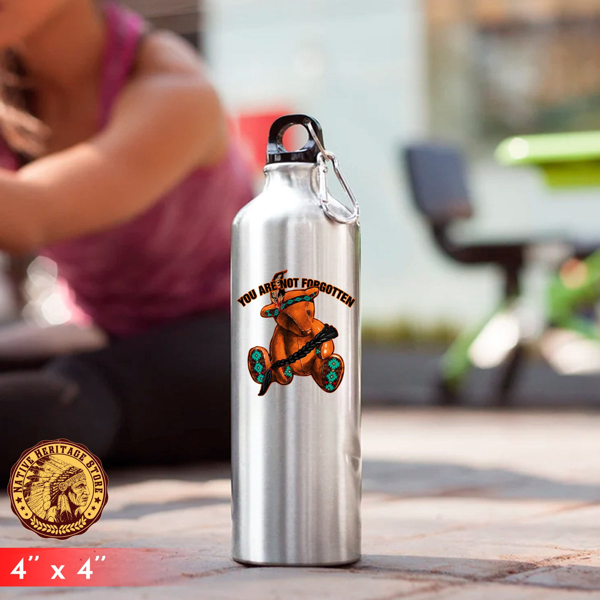 Safe in the Bear’s Embrace Decal