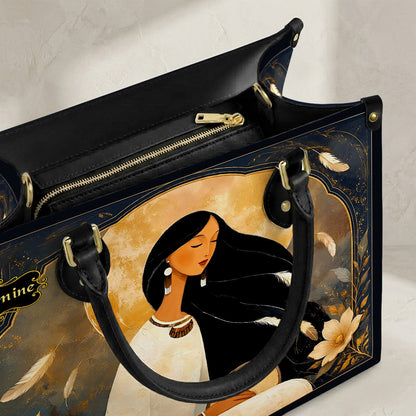 Lunar Woman Grace Personalized Leather Bag