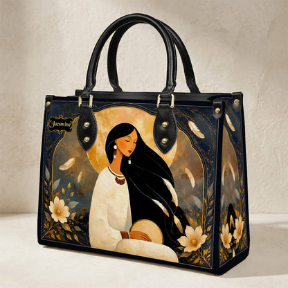 Lunar Woman Grace Personalized Leather Bag