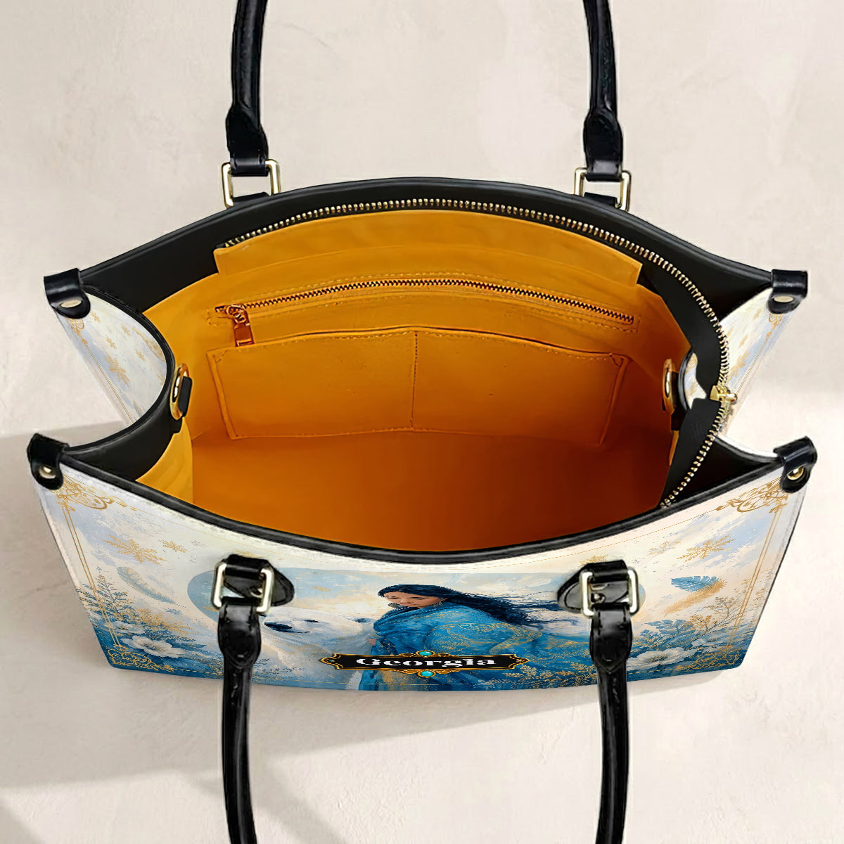 Wild Woman Spirit Personalized Leather Bag
