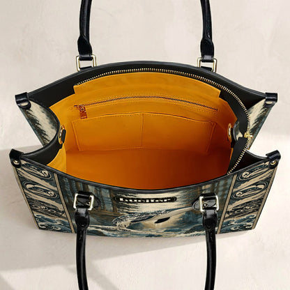 Orca Ocean Legacy Personalized Leather Bag