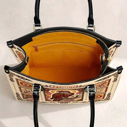 Crimson Hawk Legacy Personalized Leather Bag