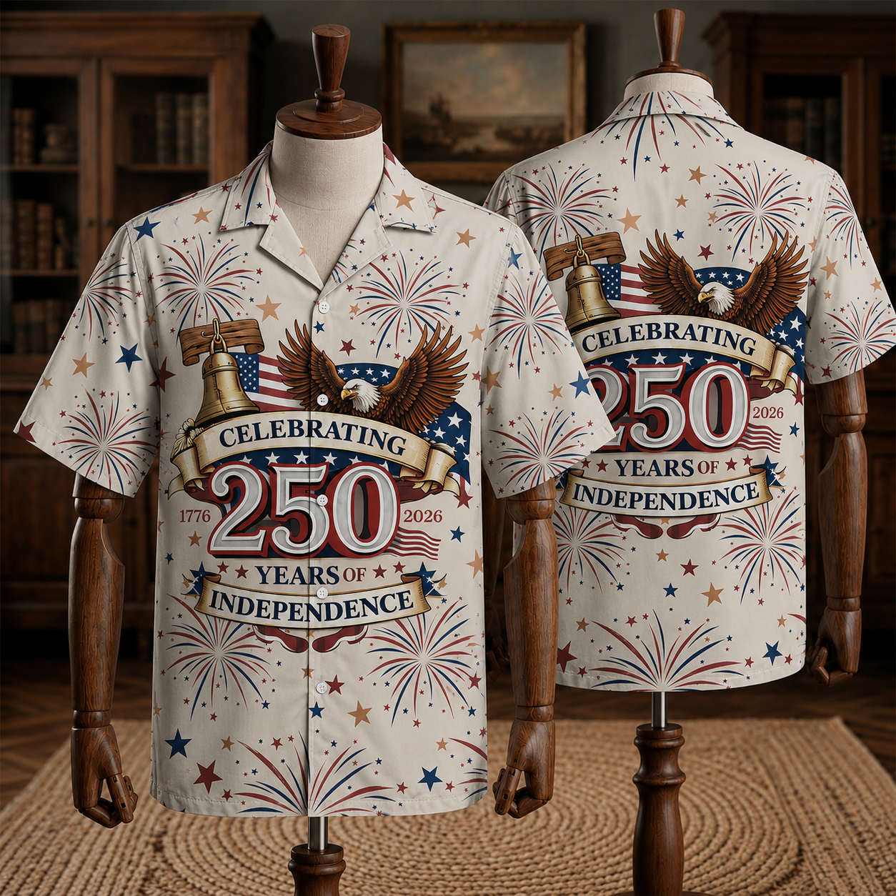 Personalized Celebrating 250 Years Of Independence Hawaii Shirt