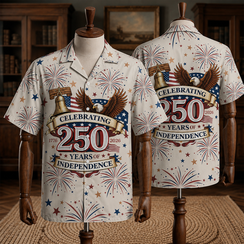 Personalized Celebrating 250 Years Of Independence Hawaii Shirt
