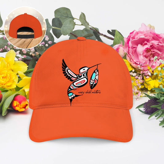 Hummingbird Spirit – Joy & Healing Cap Orange Shirt Day