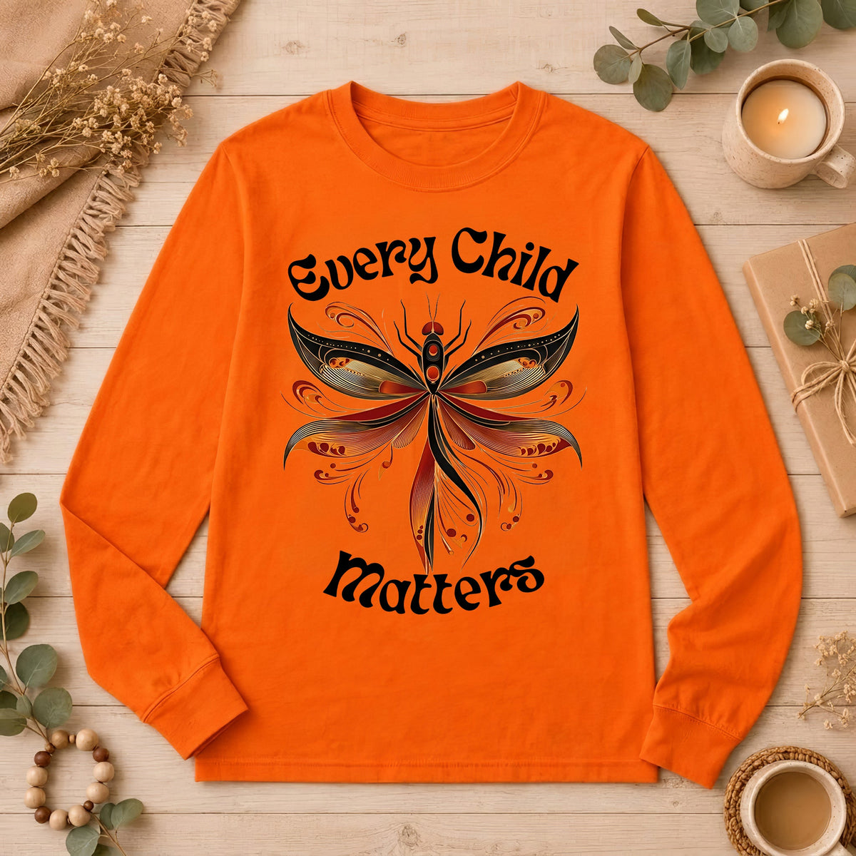 Where Healing Takes Flight Orange Shirt