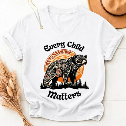 Bear Guardian of the Forest Orange Shirt