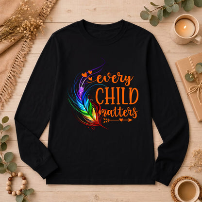 Carried in the Wind Orange Shirt