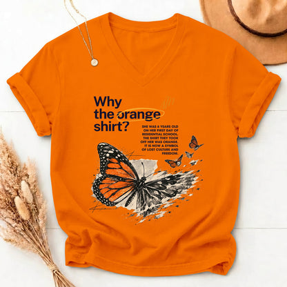 A Story Carried in Orange Shirt