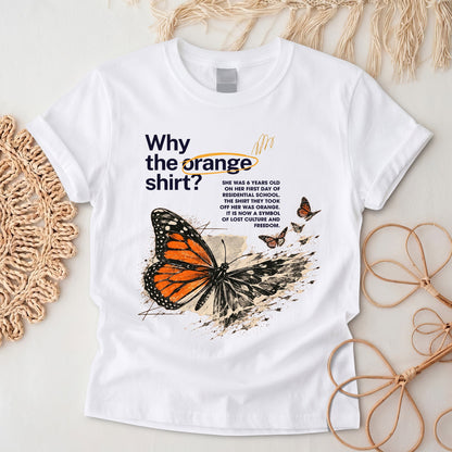 A Story Carried in Orange Shirt
