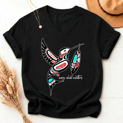 Hummingbird Spirit – Joy & Healing Orange Shirt