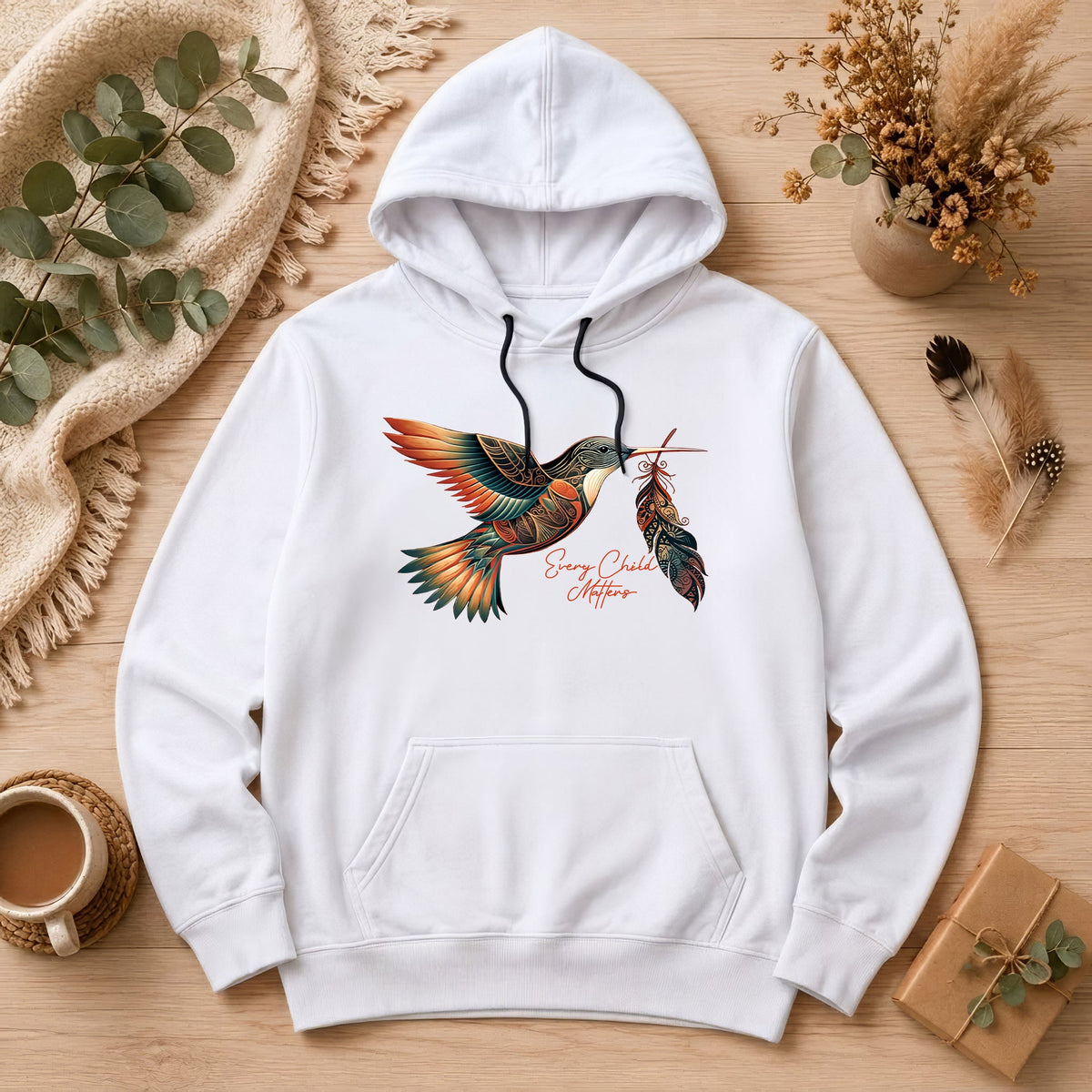 When Joy Returns Hummingbird Orange Shirt