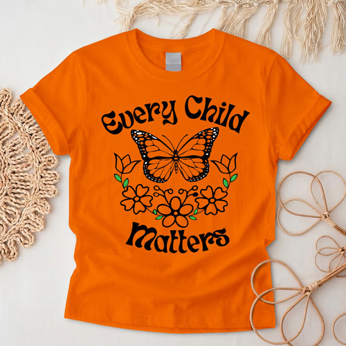 Orange Wings of Remembrance Tee