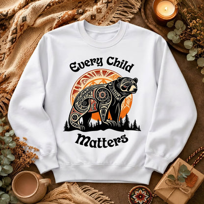 Bear Guardian of the Forest Orange Shirt