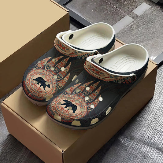 Native Bear Paw Clogs Shoes for Adults & Kids