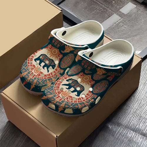 Native Bear Paw Clogs Shoes for Adults & Kids