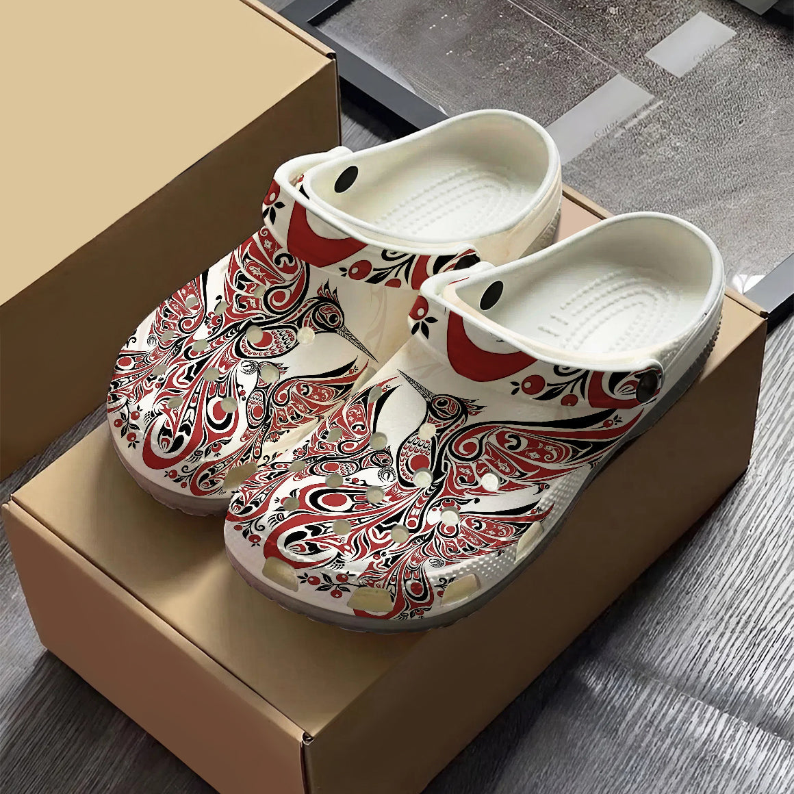 Native Hummingbird Clogs Shoes for Adults & Kids