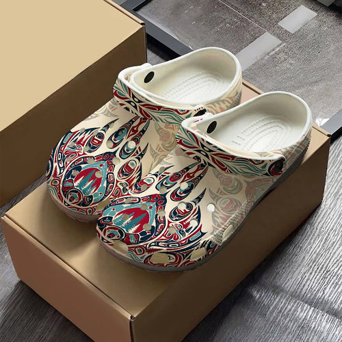 Native Bear Paw Clogs Shoes for Adults & Kids