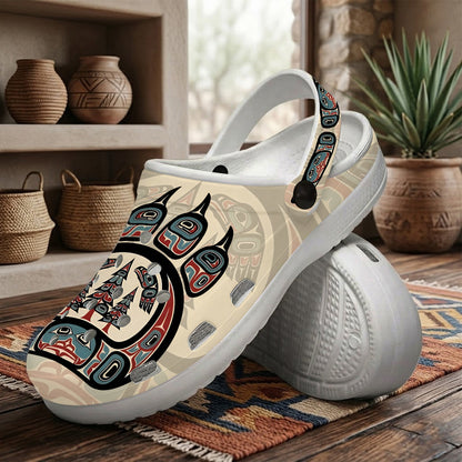 Native Bear Paw Clogs Shoes for Adults & Kids
