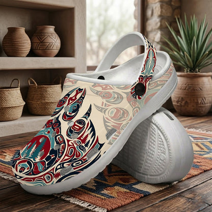 Native Bear Paw Clogs Shoes for Adults & Kids