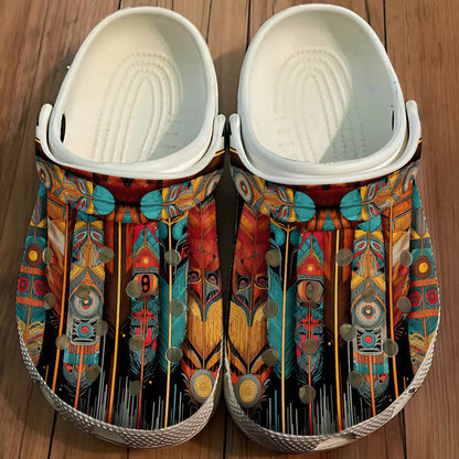 Native Leather Clogs Shoes for Adults & Kids