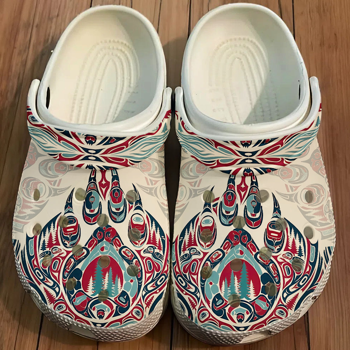 Native Bear Paw Clogs Shoes for Adults & Kids