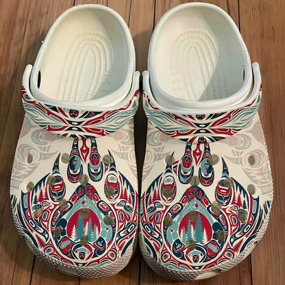 Native Bear Paw Clogs Shoes for Adults & Kids